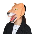 Moving Mouth Leopard mask